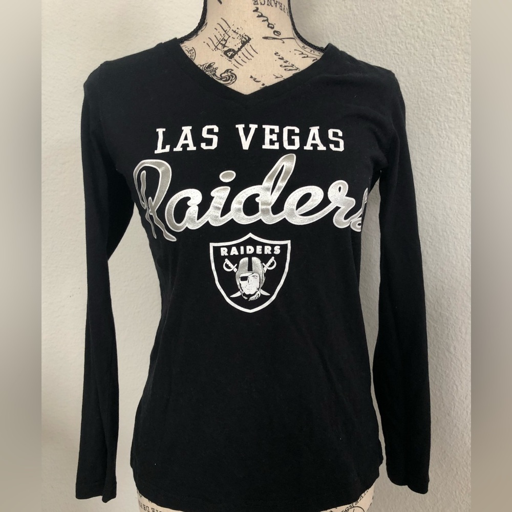 Las Vegas Raider Long Sleeve Top S